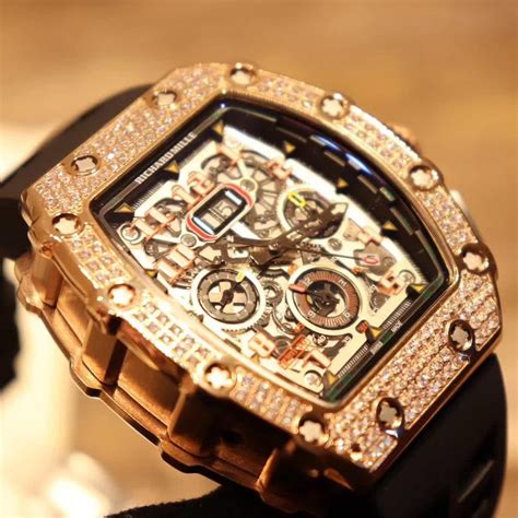 richard mille rose gold replica|richard mille swiss watches.